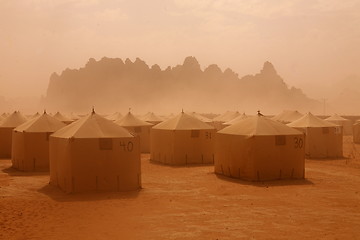 Image showing ASIA MIDDLE EAST JORDAN WADI RUM