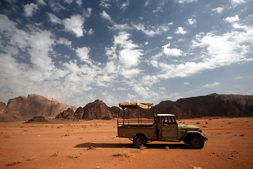 Image showing ASIA MIDDLE EAST JORDAN WADI RUM