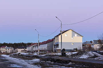 Image showing Cottage area of the city