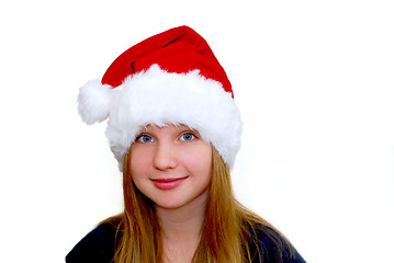 Image showing Chrismas girl