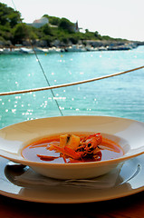 Image showing Bouillabaisse Soup