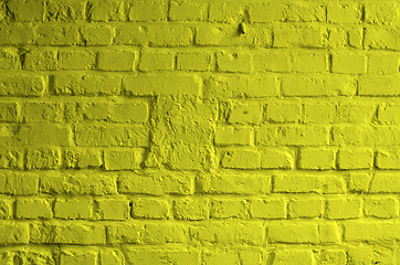 Image showing Yellow Brick Background