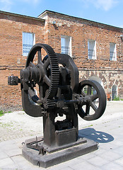 Image showing Old forging press