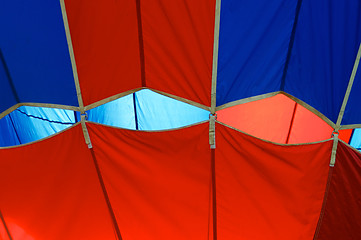 Image showing abstract detail of hot air balloon