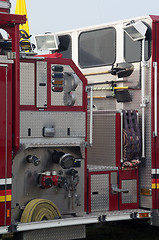 Image showing detail of fire truck