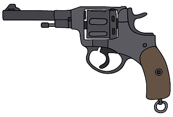 Image showing Old revolver