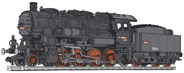 Image showing Steam locomotive