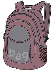 Image showing Violet bag