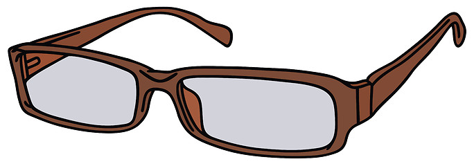 Image showing Red glasses