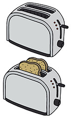 Image showing Electric toasters