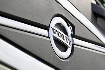 Image showing Volvo Symbol Close Up