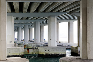 Image showing Under the bridge