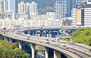 Image showing view on Hong Kong street 