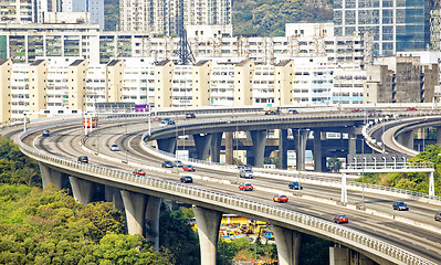 Image showing view on Hong Kong street 