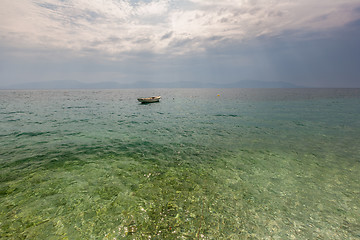 Image showing Wild beach in Pula, Croatia