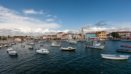 Image showing Istria, Croatia. Beautiful small harbor