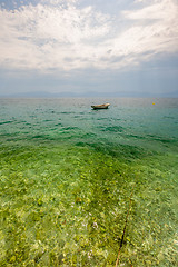 Image showing Wild beach in Pula, Croatia