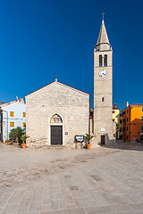 Image showing Waterfront square in Fazana