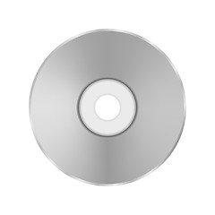 Image showing Grey Compact Disc