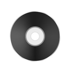 Image showing Dark Compact Disc.