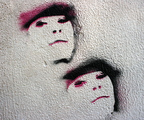 Image showing People graffiti