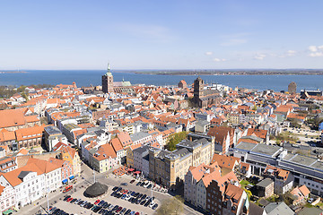 Image showing View to Stralsund