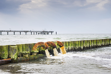 Image showing Baltic Sea pollution