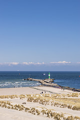 Image showing Beach of Warnemunde