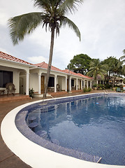 Image showing infinity swimming pool nicaragua