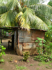 Image showing native house nicaragua