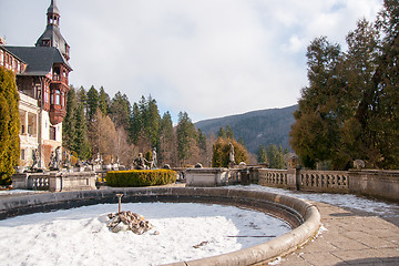 Image showing Peles castle in Romania