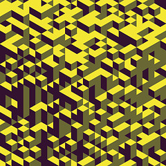 Image showing Abstract geometrical 3d background. 