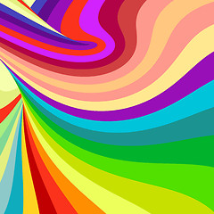 Image showing Abstract swirl background. Vector illustration. 