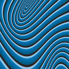 Image showing Pattern with optical illusion. Abstract background. Optical art.