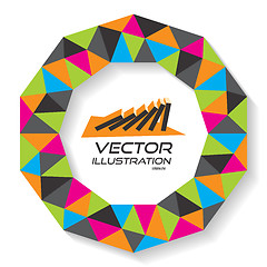 Image showing Vector illustration for design. 