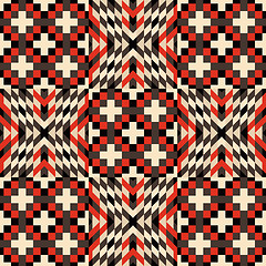 Image showing Seamless pattern. Mosaic. 