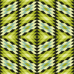 Image showing Seamless geometric background. Mosaic. 