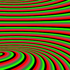 Image showing Pattern with optical illusion. Abstract background. Optical art.