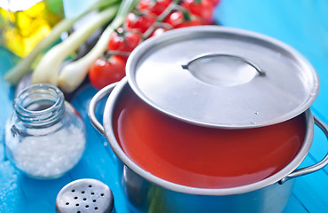 Image showing tomato soup