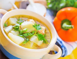 Image showing fresh soup