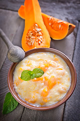 Image showing pumpkin porridge