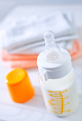 Image showing milk in bottle