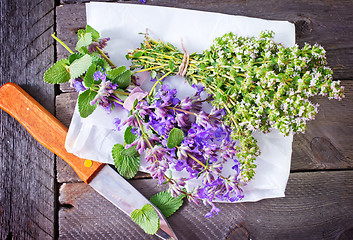 Image showing fresh herbal