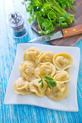 Image showing pelmeni