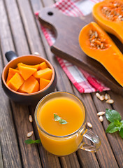 Image showing pumpkin juice