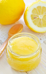 Image showing honey and lemon