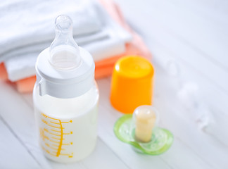 Image showing milk in bottle