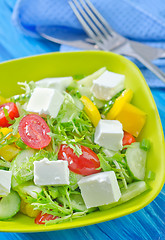 Image showing greek salad