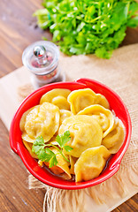 Image showing pelmeni