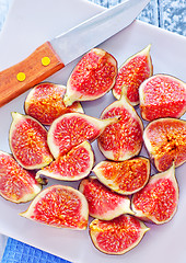 Image showing fresh figs